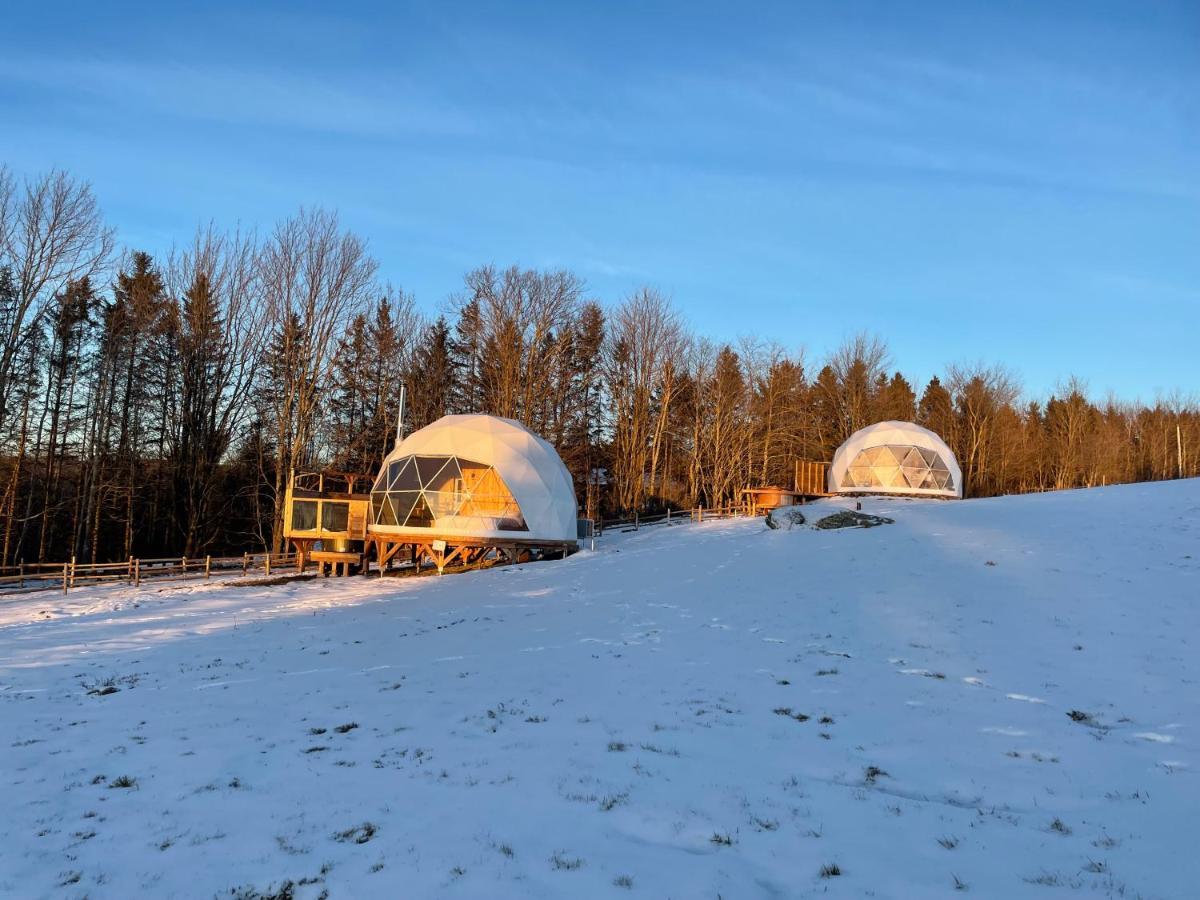 Mi-Clos - Luxury Pods With Private Jacuzzis Orford Exterior foto
